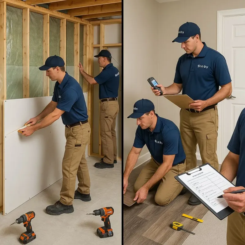 Repairs and Reconstruction process in Lake Worth Corridor, FL
